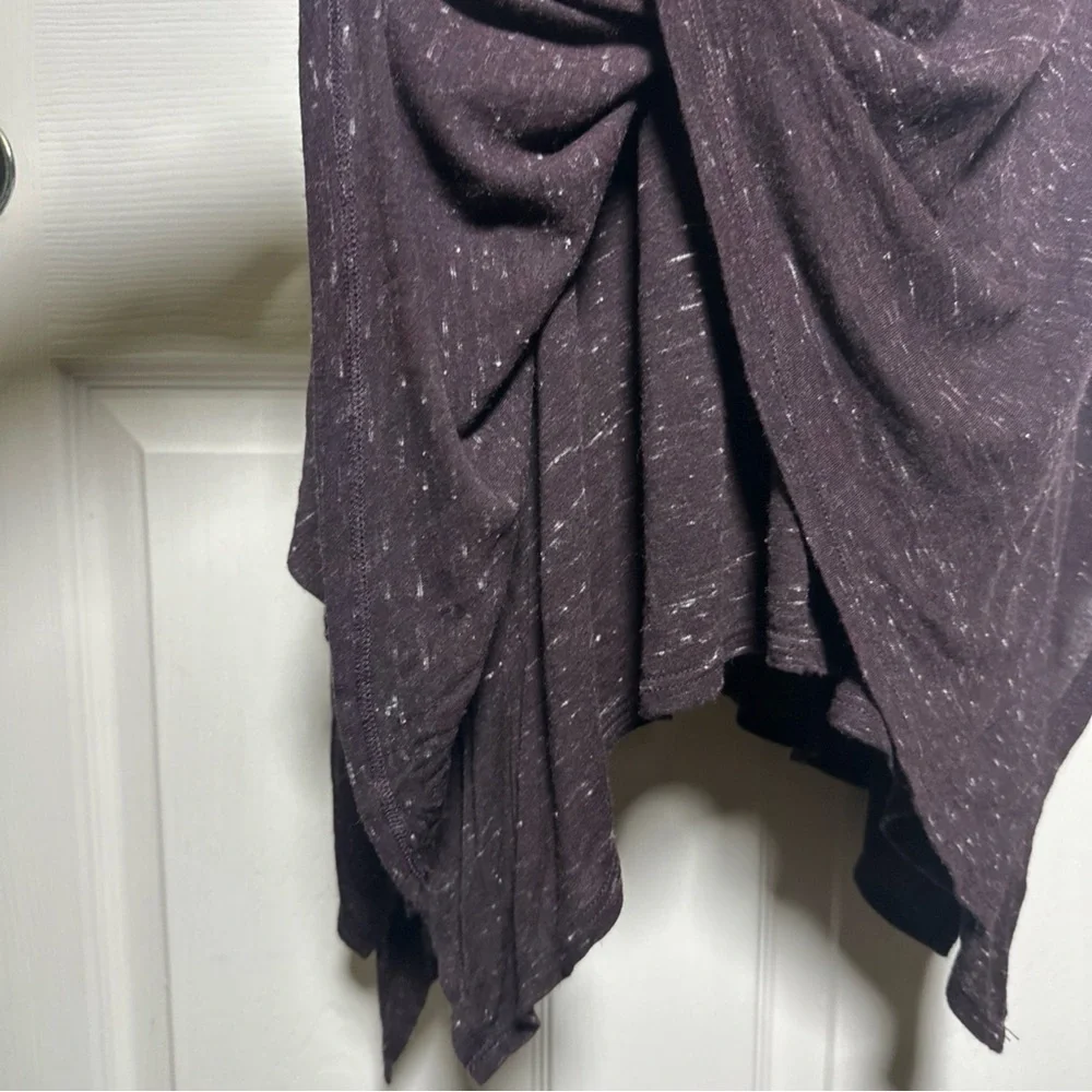 Dolan Anthropologie Women’s Small Melanie Maroon Sun Dress Asymmetrical Y2K Boho - Picture 8 of 15